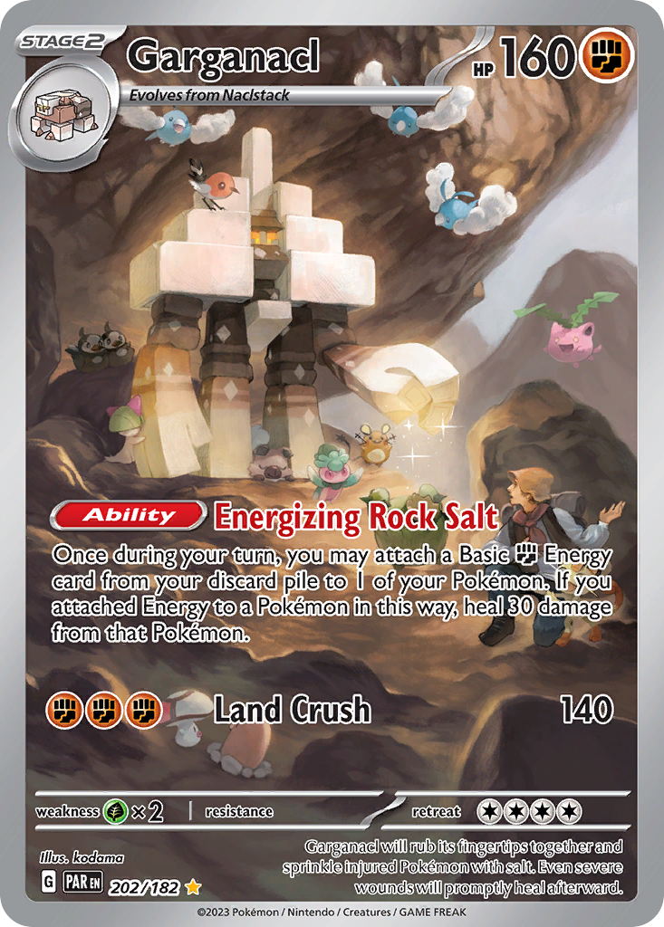 202/182 [SV4] Garganacl - Illustration Rare