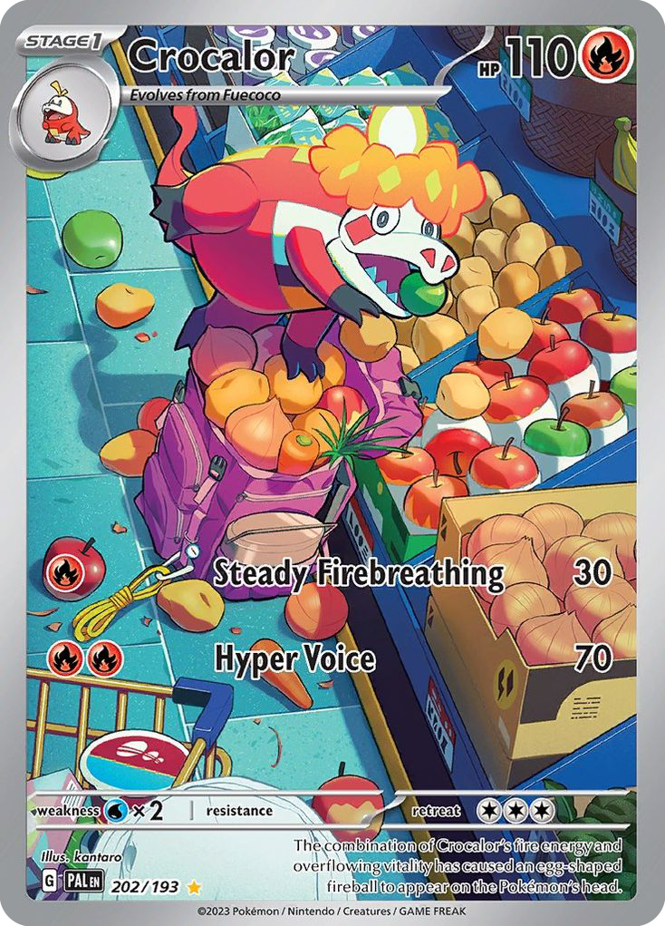 202/193 [SV2] Crocalor - Illustration Rare