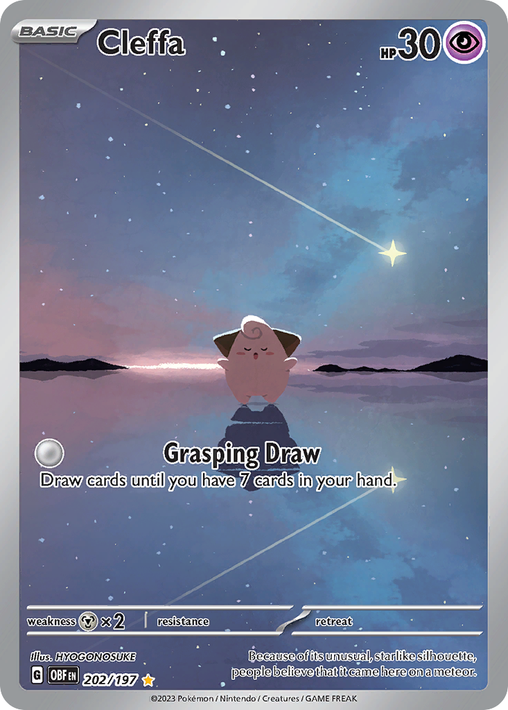 202/197 [SV3] Cleffa - Illustration Rare