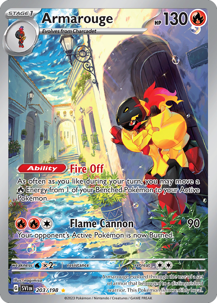 203/198 [SV1] Armarouge - Illustration Rare