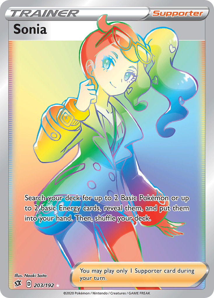 203/192 [RCL] Sonia - Rare Rainbow
