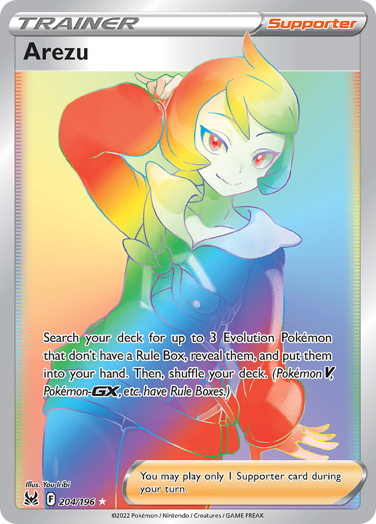 204/196 [LOR] Arezu - Rare Rainbow