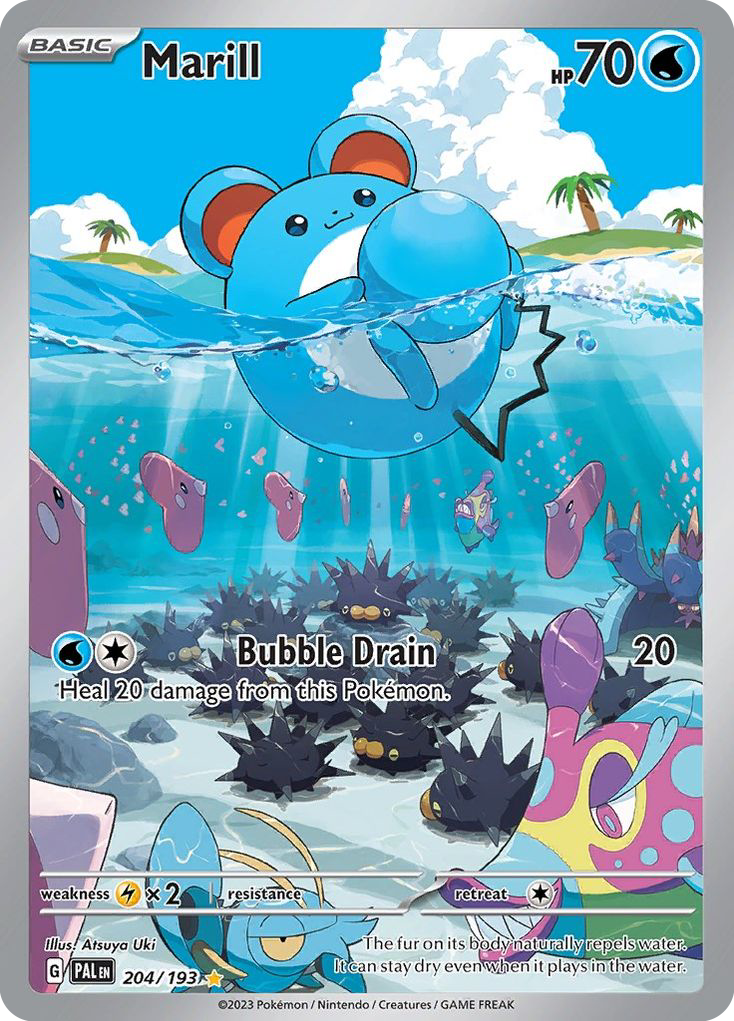 204/193 [SV2] Marill - Illustration Rare