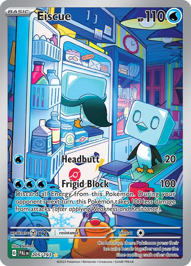 205/193 [SV2] Eiscue - Illustration Rare