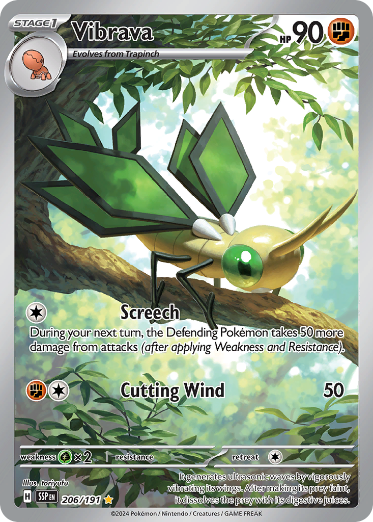 206/191 [SSP] Vibrava - Illustration Rare