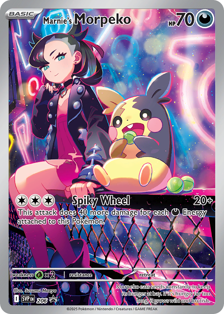 206/215 [SVP] Marnie's Morpeko - Promo