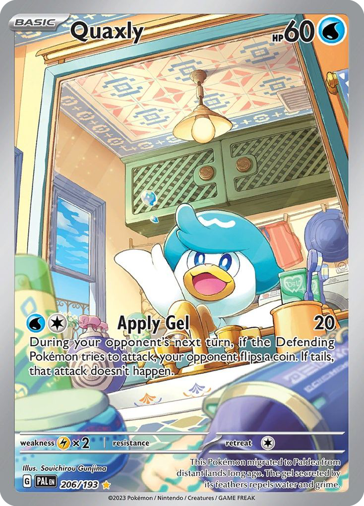 206/193 [SV2] Quaxly - Illustration Rare