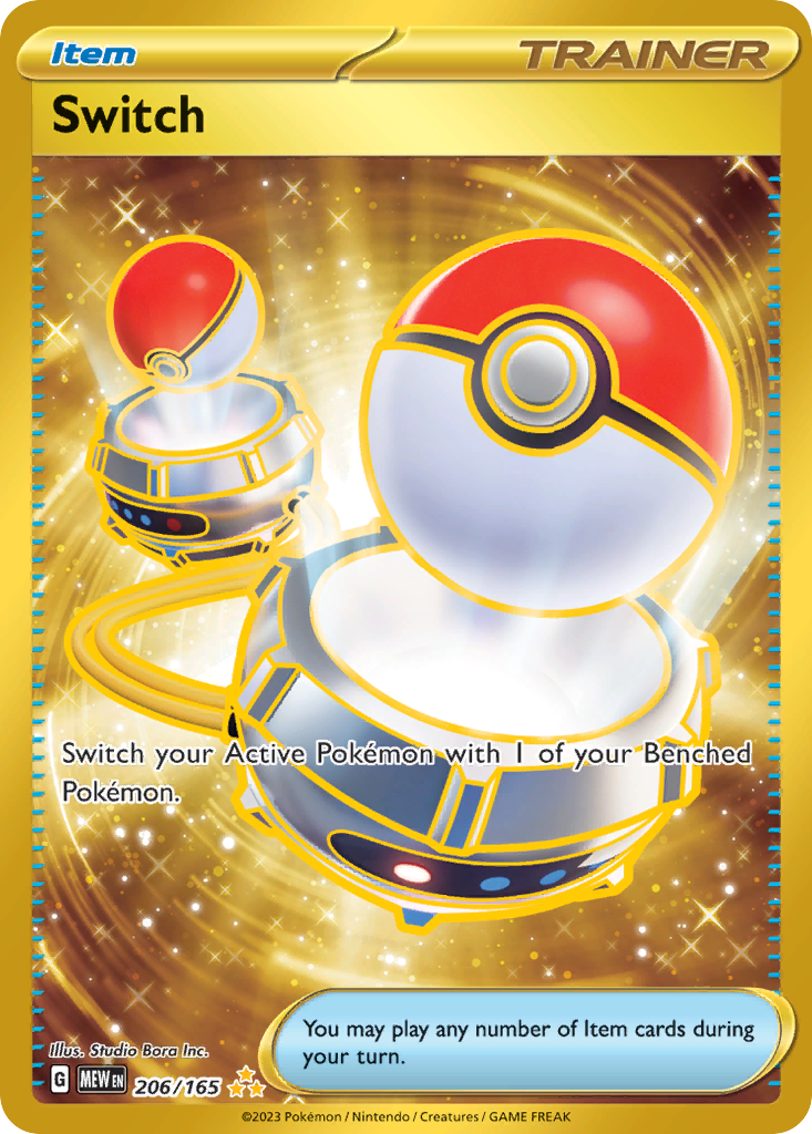 206/165 [SV3PT5] Switch - Hyper Rare