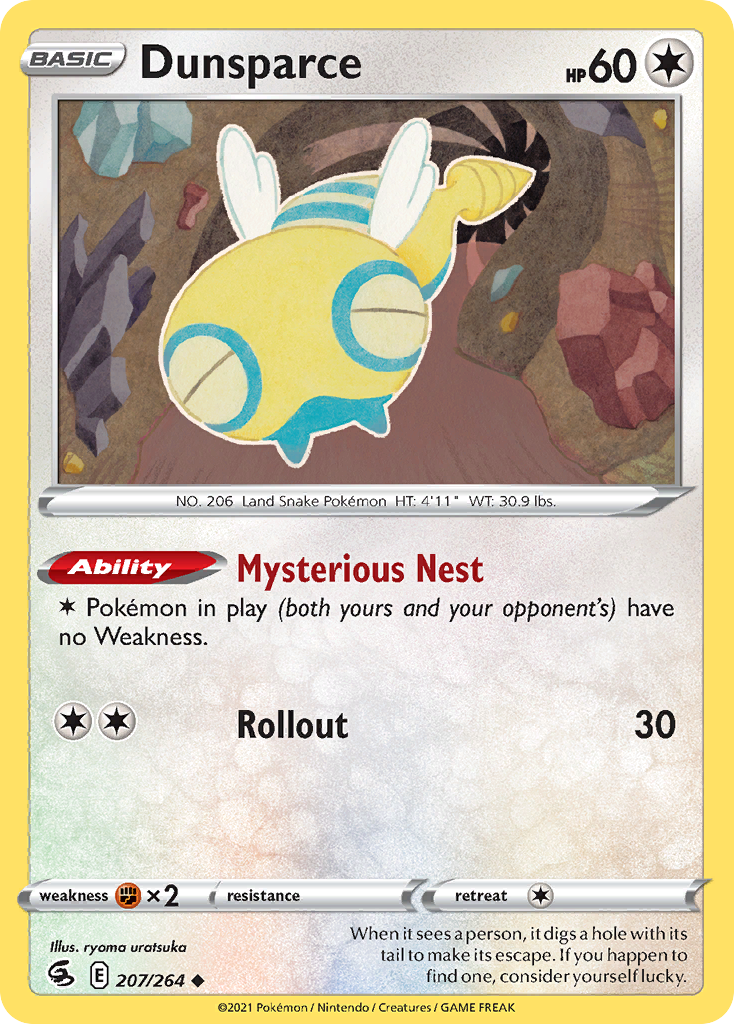 207/264 [FST] Dunsparce - Uncommon