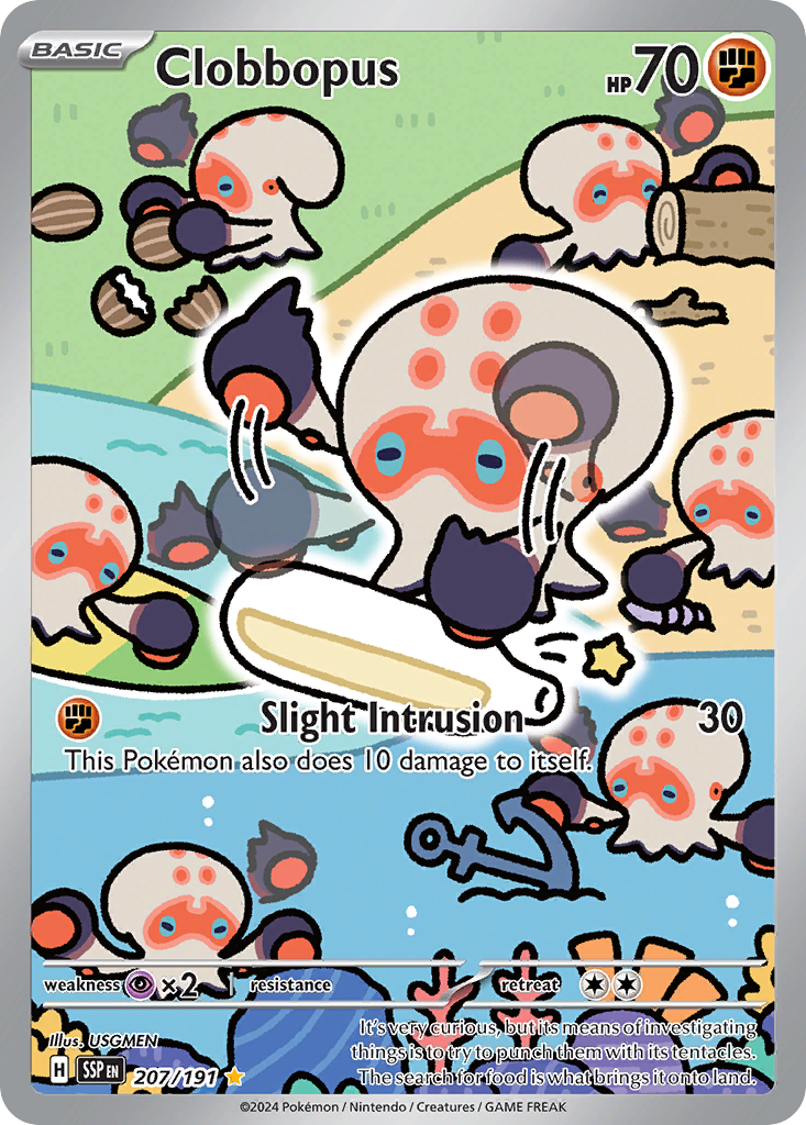 207/191 [SSP] Clobbopus - Illustration Rare