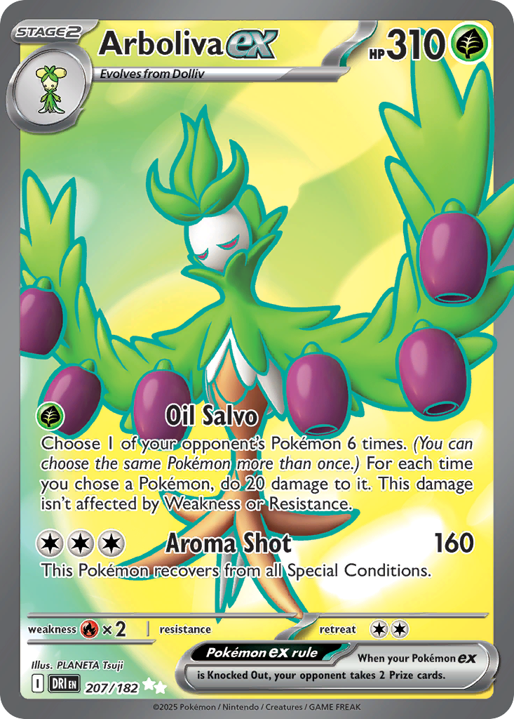 207/182 [DRI] Arboliva ex - Ultra Rare