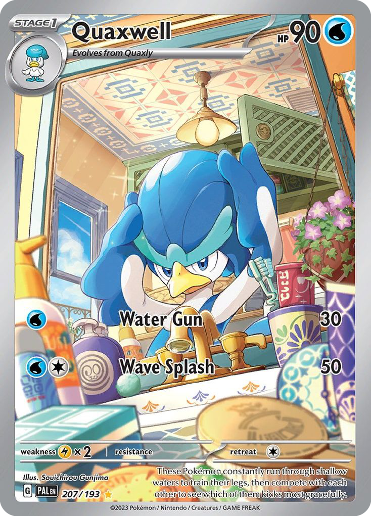 207/193 [SV2] Quaxwell - Illustration Rare