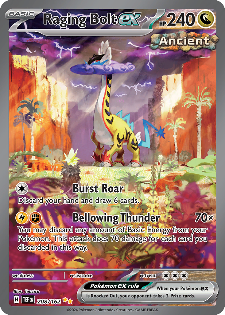 208/162 [TEF] Raging Bolt ex - Special Illustration Rare