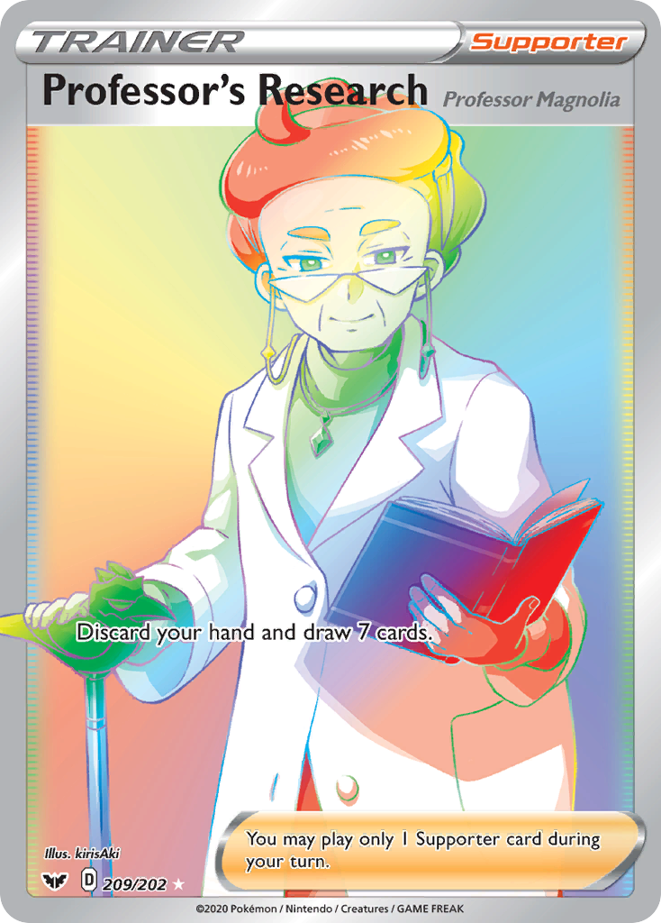 209/202 [SSH] Professor's Research (Professor Magnolia) - Rare Rainbow
