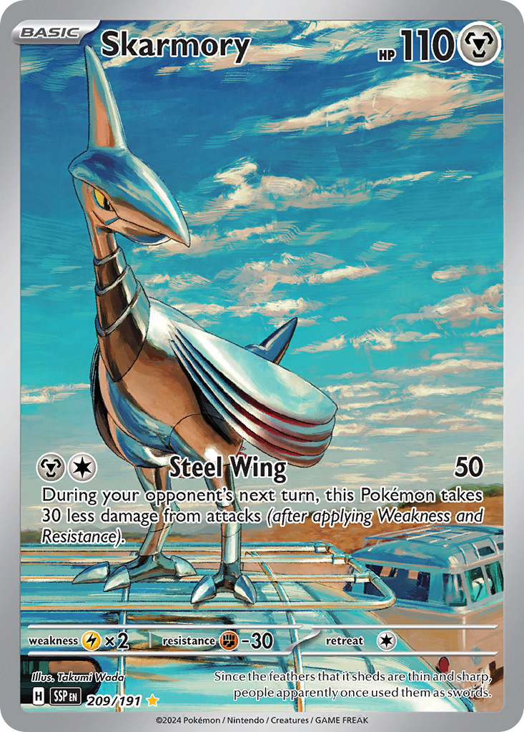 209/191 [SSP] Skarmory - Illustration Rare
