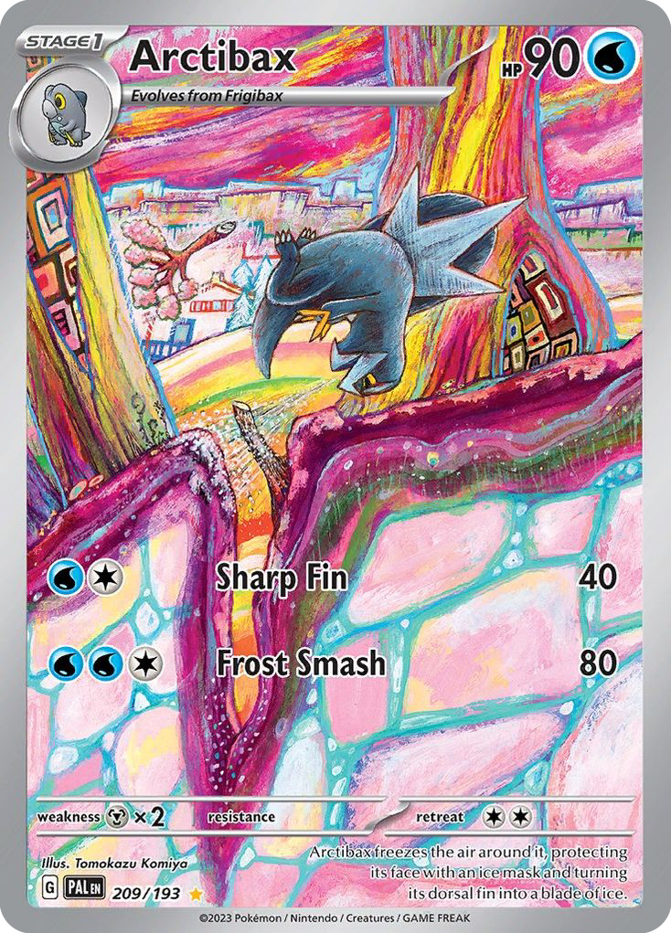 209/193 [SV2] Arctibax - Illustration Rare