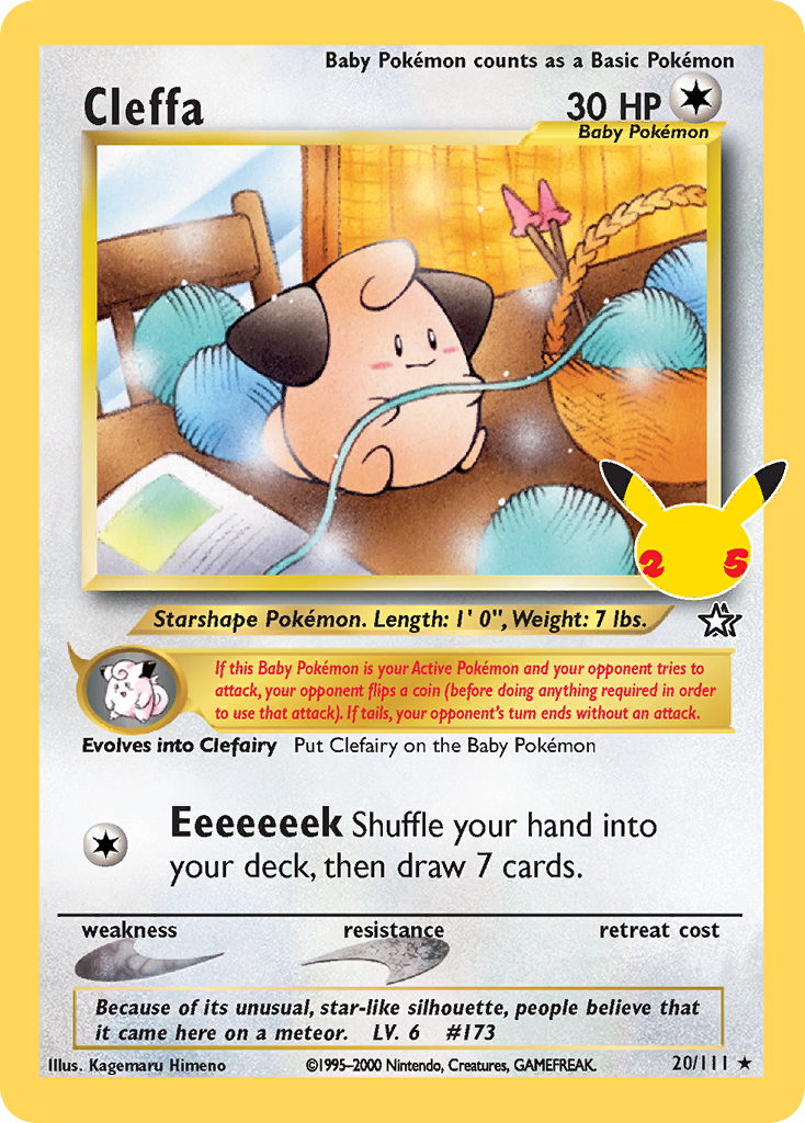 20/25 [CEL] Cleffa - Classic Collection