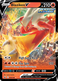 20/198 [CRE] Blaziken V - Rare Holo V
