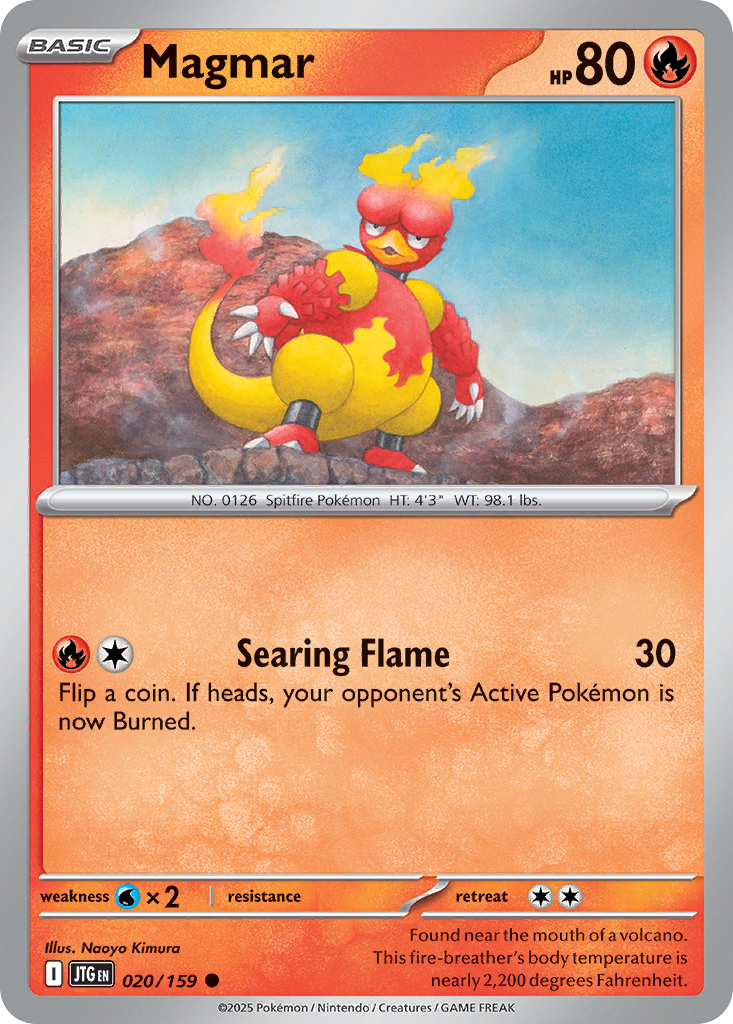 20/159 [JTG] Magmar - Common