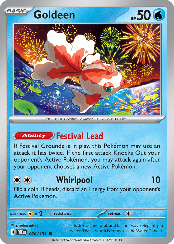 20/131 [PRE] Goldeen - Common