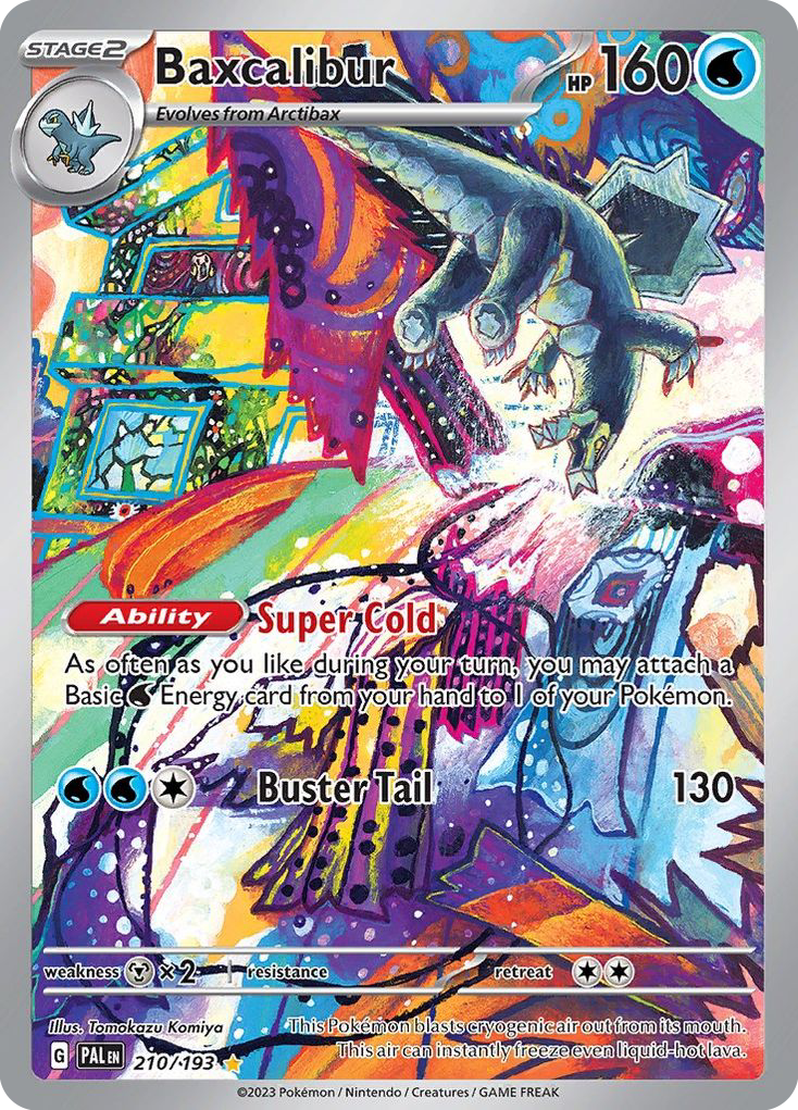 210/193 [SV2] Baxcalibur - Illustration Rare
