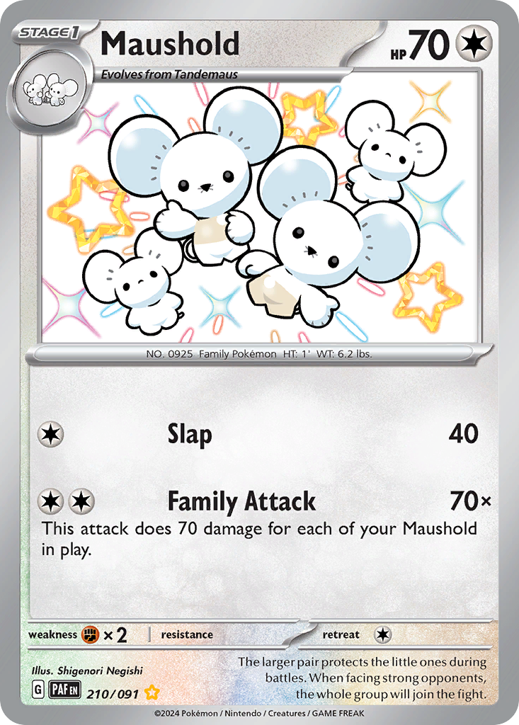 210/91 [SV4PT5] Maushold - Shiny Rare