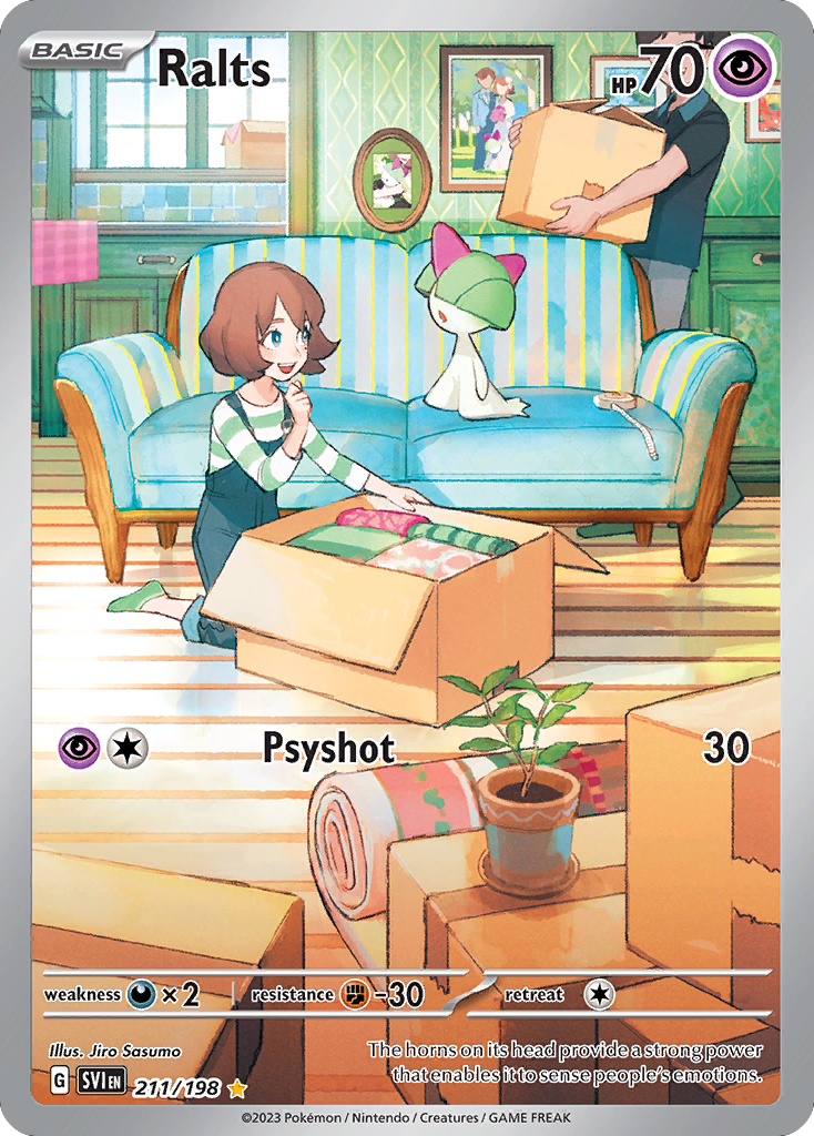 211/198 [SV1] Ralts - Illustration Rare