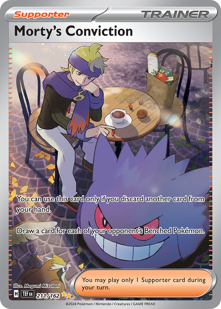 211/162 [TEF] Morty's Conviction - Special Illustration Rare