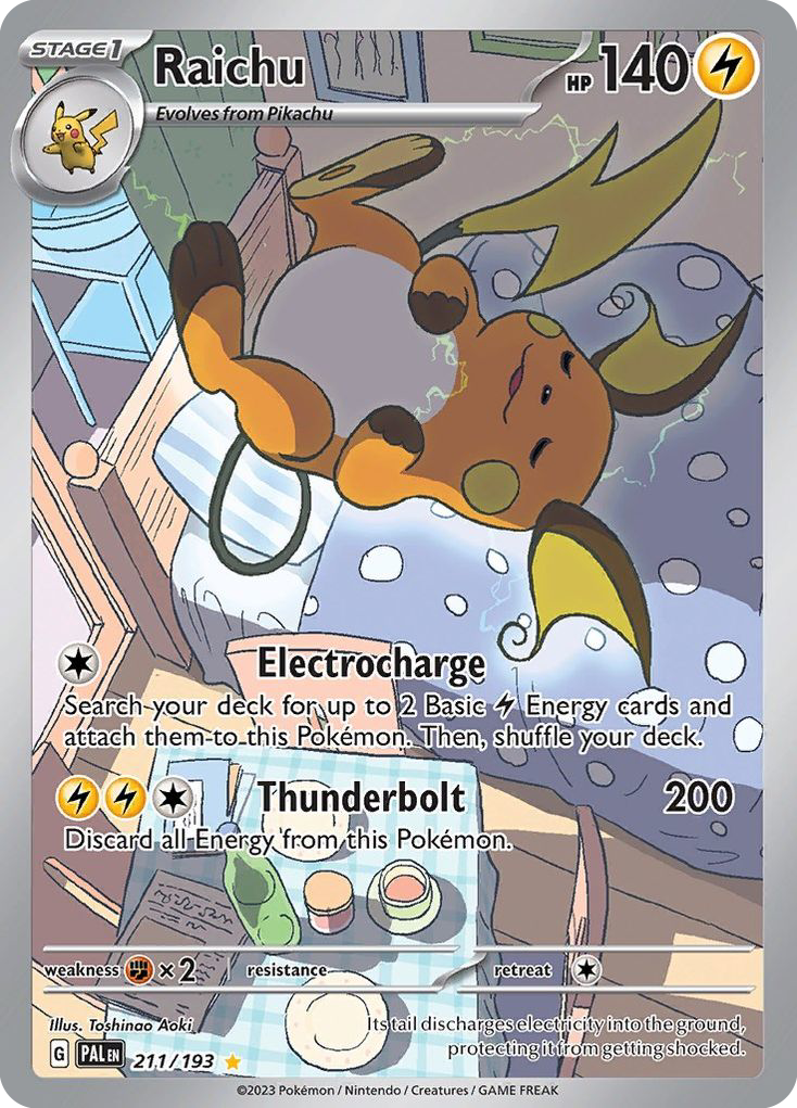 211/193 [SV2] Raichu - Illustration Rare