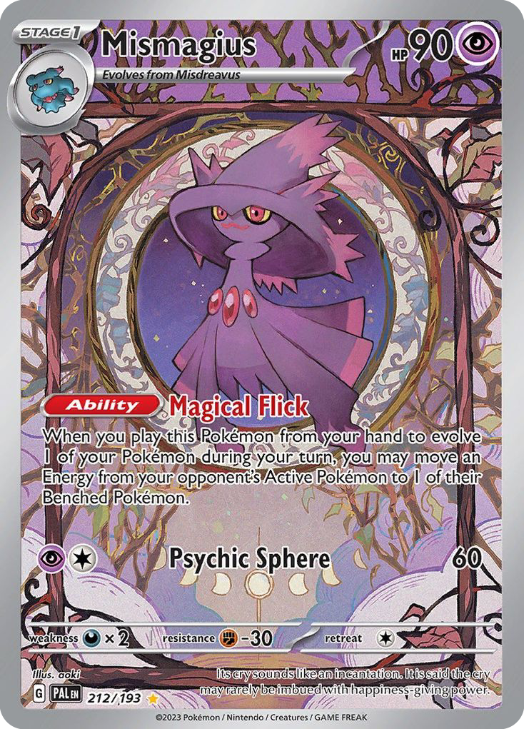 212/193 [SV2] Mismagius - Illustration Rare