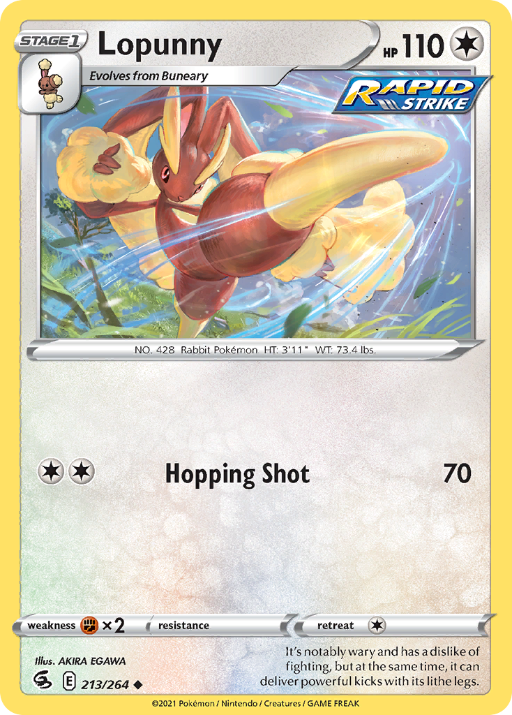213/264 [FST] Lopunny - Uncommon