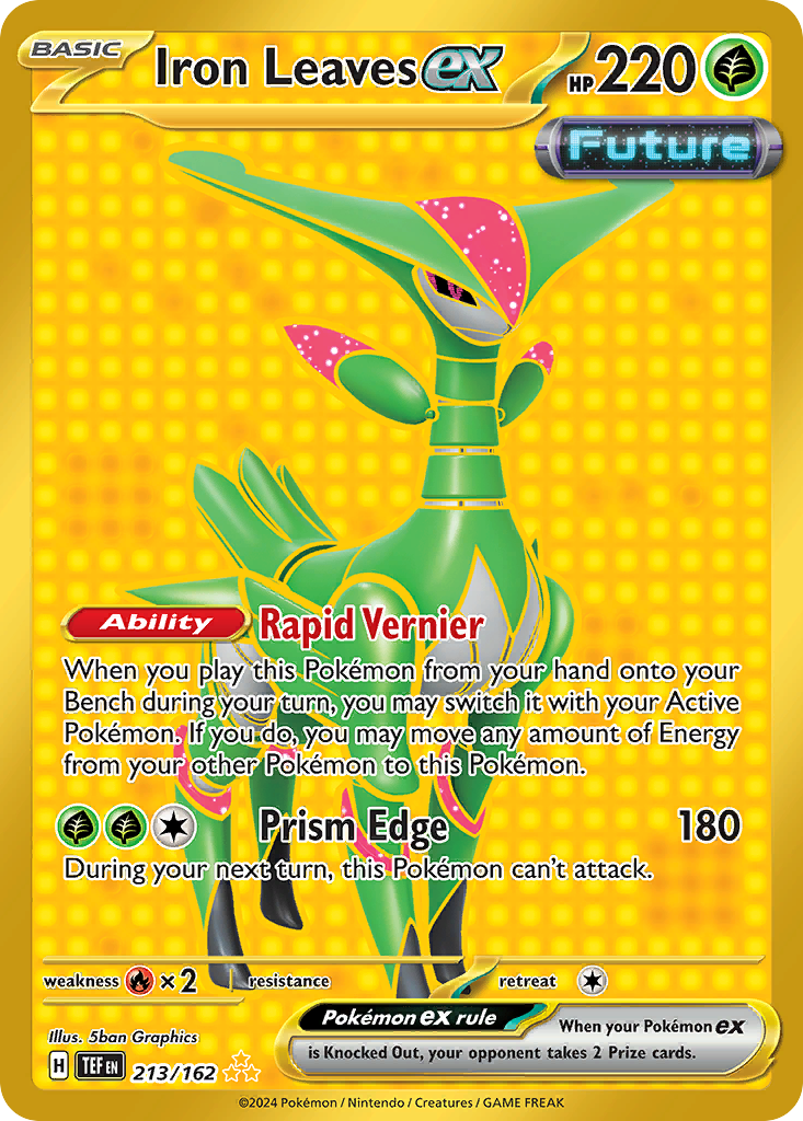213/162 [TEF] Iron Leaves ex - Hyper Rare