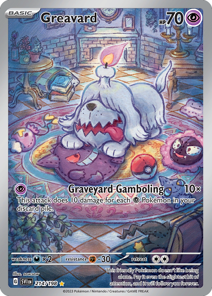 214/198 [SV1] Greavard - Illustration Rare