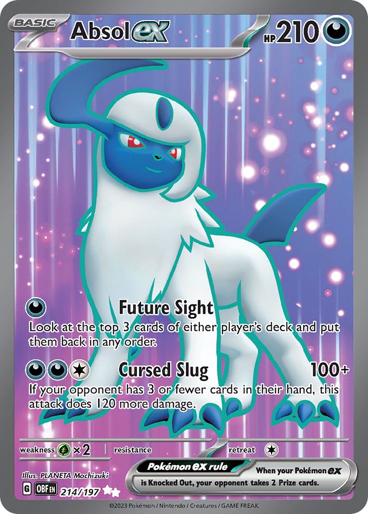 214/197 [SV3] Absol ex - Ultra Rare