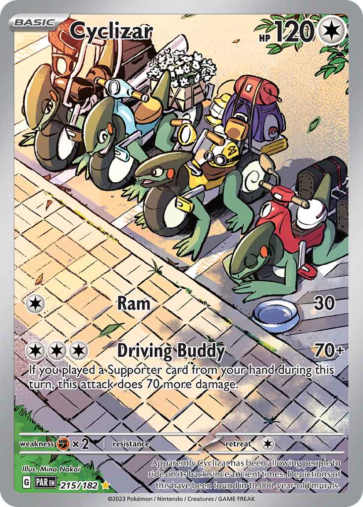 215/182 [SV4] Cyclizar - Illustration Rare