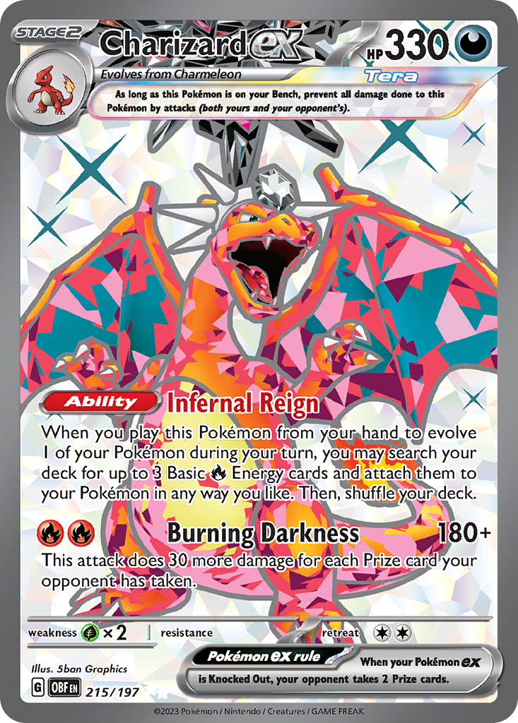 215/197 [SV3] Charizard ex - Ultra Rare