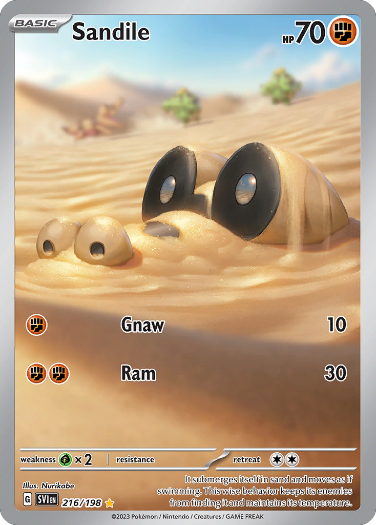 216/198 [SV1] Sandile - Illustration Rare