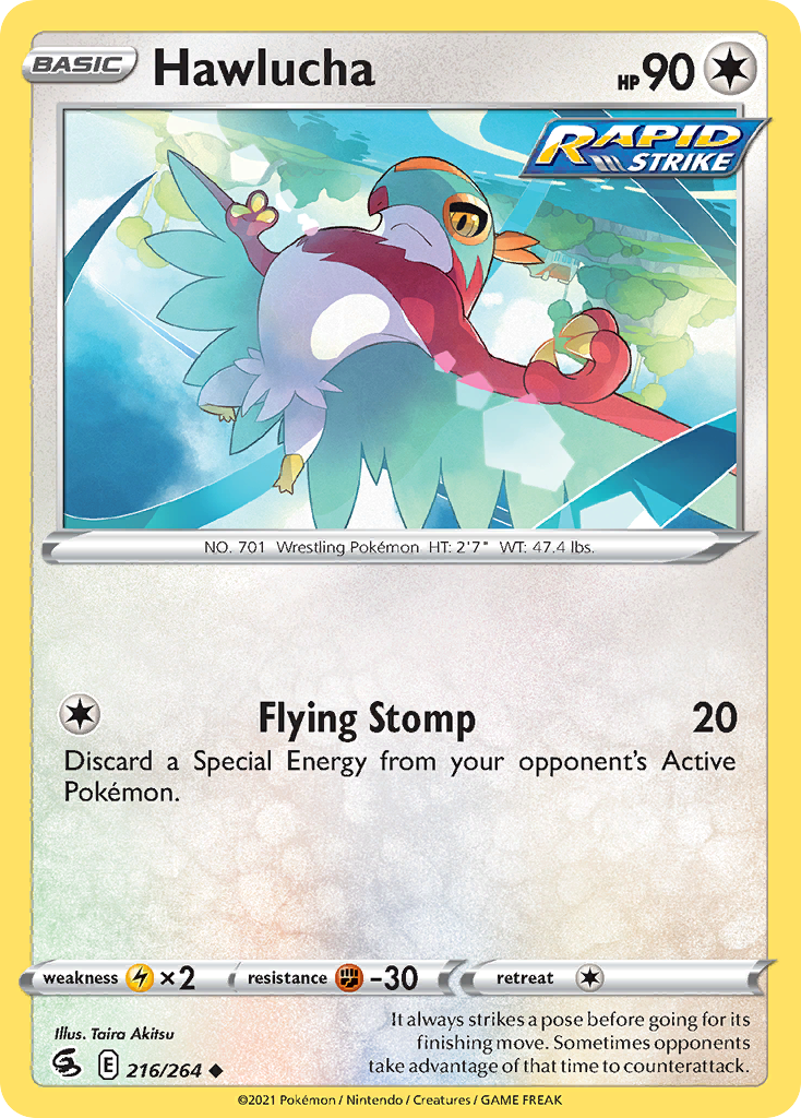 216/264 [FST] Hawlucha - Uncommon