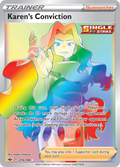 216/198 [CRE] Karen's Conviction - Rare Rainbow