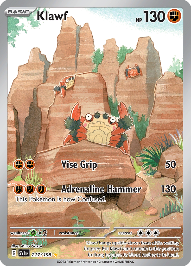 217/198 [SV1] Klawf - Illustration Rare