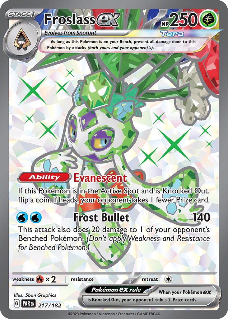 217/182 [SV4] Froslass ex - Ultra Rare