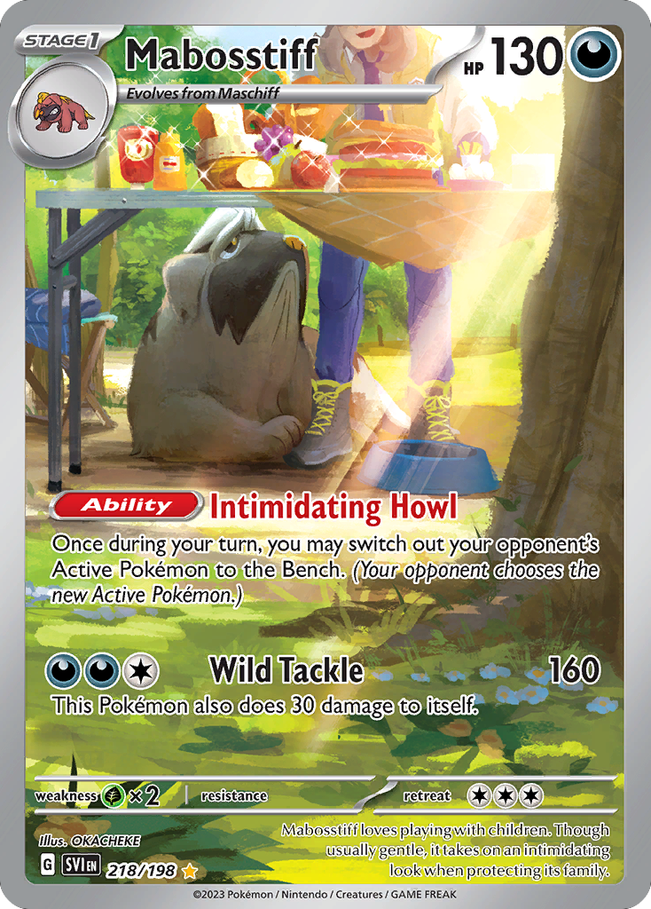218/198 [SV1] Mabosstiff - Illustration Rare