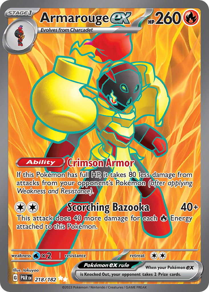 218/182 [SV4] Armarouge ex - Ultra Rare