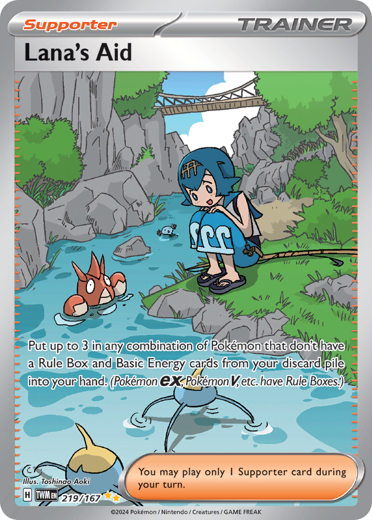 219/167 [TWM] Lana's Aid - Special Illustration Rare