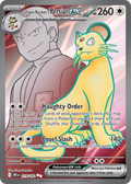 219/182 [DRI] Team Rocket's Persian ex - Ultra Rare