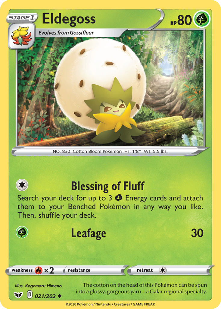 21/202 [SSH] Eldegoss - Uncommon