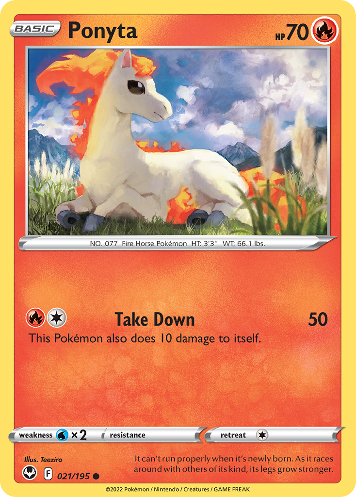 21/195 [SIT] Ponyta - Common