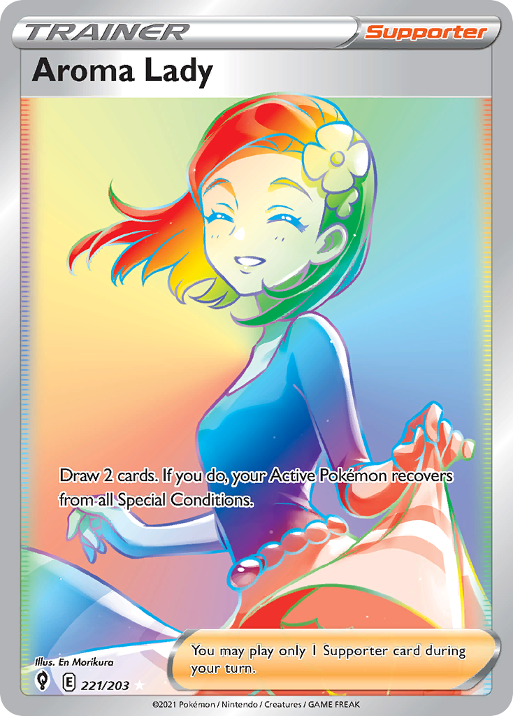 221/203 [EVS] Aroma Lady - Rare Rainbow