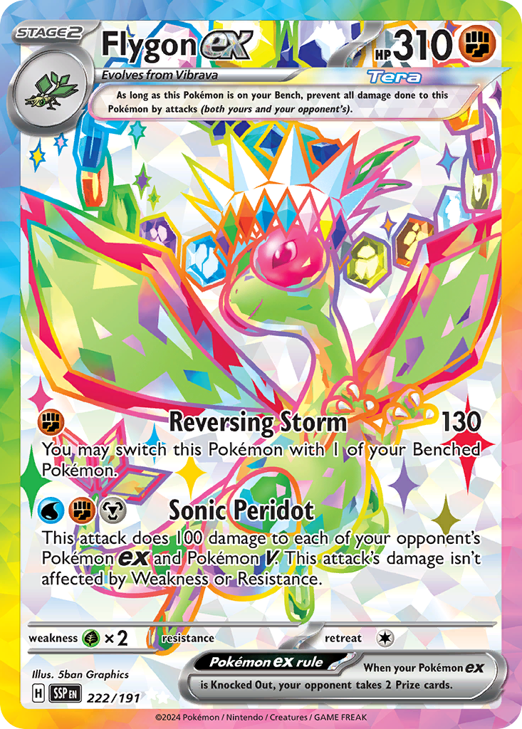 222/191 [SSP] Flygon ex - Ultra Rare