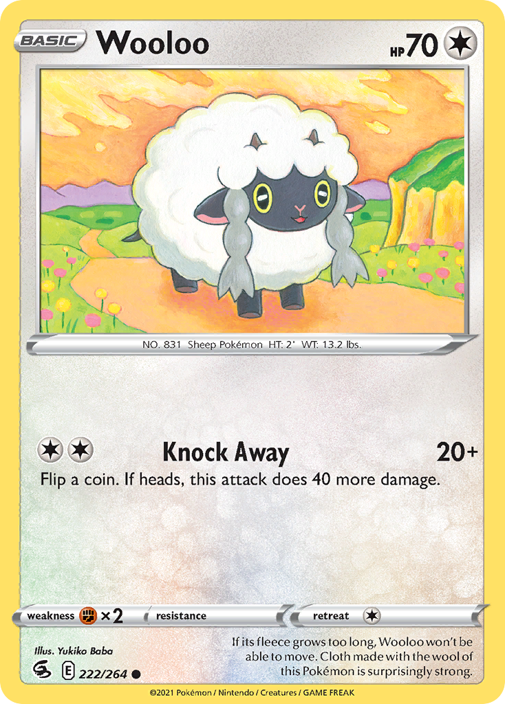 222/264 [FST] Wooloo - Common